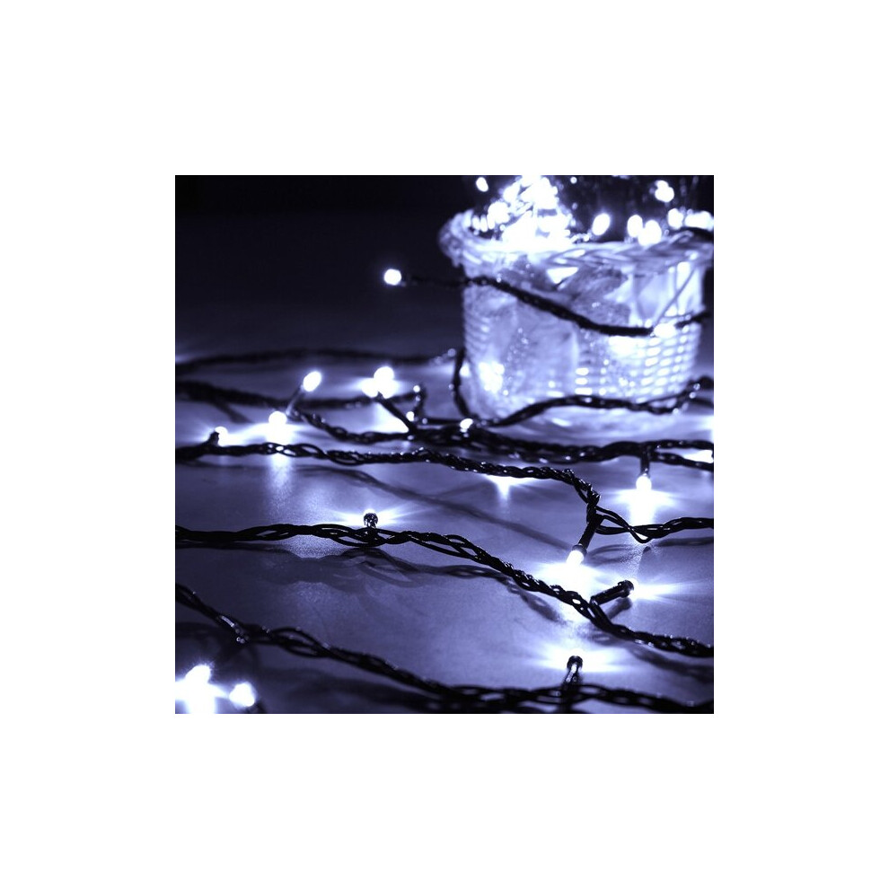 (White) 5M 50 LED String Fairy Light Outdoor Christmas Xmas Wedding Party Lamp 220V-image-OPC-PGKP9PM-NEW