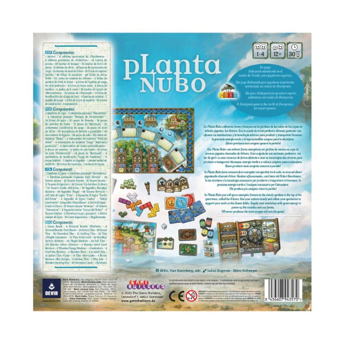 Planta Nubo - Expert: jeu d'int   rieur - The Game Builders 2