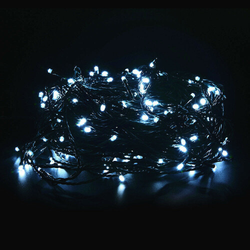 (White) 50M 24V Low Voltage Light String 250 Lights Transparent Wire Holiday String Light White / Warm White /Blue / Multicolor Optional