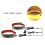 60Inch Strobe Lights Strip LED Tail Light Amber 4