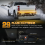 60Inch Strobe Lights Strip LED Tail Light Amber 2
