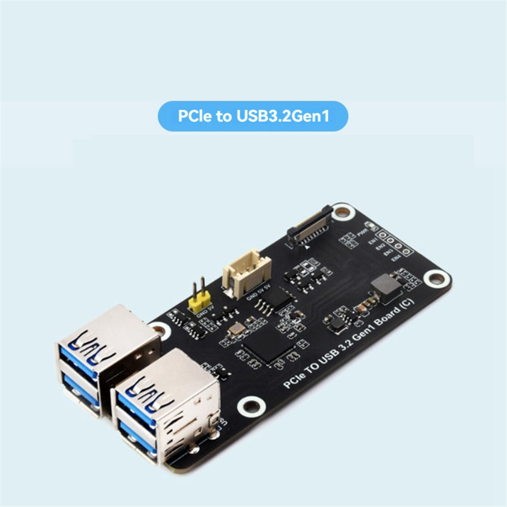 For 5 Pcie To Usb3.2 Gen1 Board 5Gbps Pcie To 4Xusb3.2 4851507278401