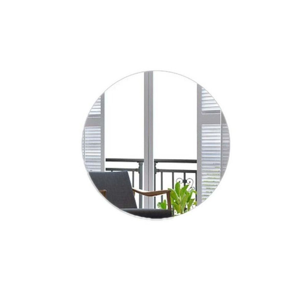 (10x10cm-round) For Bathroom/Wall 3D Effect Make Up Mirror Acrylic Mirror Mirror Stickers Anti Fog Mirror