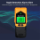 Stud Finder Wall Scanner 6 σε 1 Stud Detector, για Wood Metal Black 5