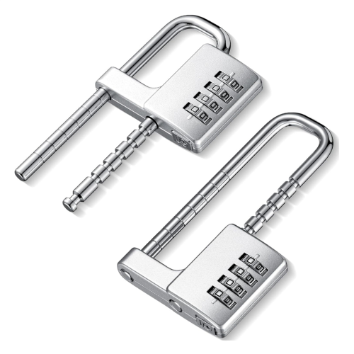 2 Pcs 4 Digit Combination Lock Code Cabinet Lock