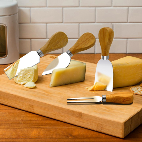 Τυρομαχαίρι Φτυάρι από ανοξείδωτο ατσάλι Cheese tool χρυσό 1