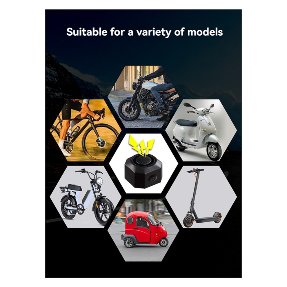 Bicycle Alarm System Rechargeable, Anti-Theft, With Remote Control 4851507287427