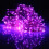 (Red) 32M Solar Powered LED String Copper Wire Fairy Light Christmas Lamp Waterproof 12