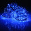 (Red) 32M Solar Powered LED String Copper Wire Fairy Light Christmas Lamp Waterproof 14