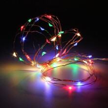 (Multicolor) 3M Waterproof LED Battery Mini LED Copper Wire Fairy String Light HoliDay Light Party Christmas