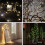 (Warm White) 10M 100 LED Battery Operated Silver Wire String Fairy Light Christmas + Remote Controller 6