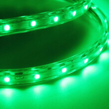 (Green) 10M 35W Waterproof IP67 SMD 3528 600 LED Strip Rope Light Christmas Party Outdoor AC 220V