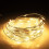 (Warm White) 12V 5M 50LED Silver Wire Christmas String Fairy Light Remote Controller without Adapter 12