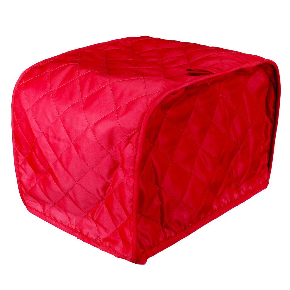 (Red) 2 Slice Toaster Bakeware Cover Protector Dustproof Kitchen Clean Tool 4 Color