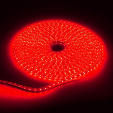 (Red) 14M 49W Waterproof IP67 SMD 3528 840 LED Strip Rope Light Christmas Party Outdoor AC 220V