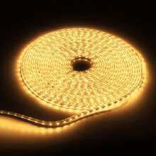 (Warm White) 14M 49W Waterproof IP67 SMD 3528 840 LED Strip Rope Light Christmas Party Outdoor AC 220V