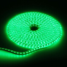 (Green) 14M 49W Waterproof IP67 SMD 3528 840 LED Strip Rope Light Christmas Party Outdoor AC 220V
