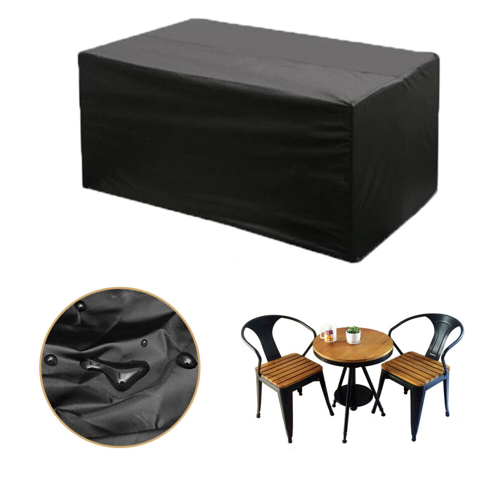 123x61x72CM Outdoor Trestle Table Anti-dust Cover Waterproof Desk Chair Protector
