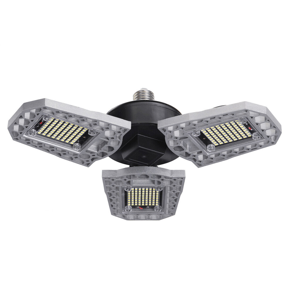 (100W) 60W/80W/100W LED Garage Shop Work Lights Home Ceiling Fixture Deformable Workshop Lamp