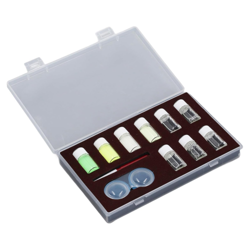Clock Luminous Fluorescent Powder, Easy Mixing Luminous Powder Kit