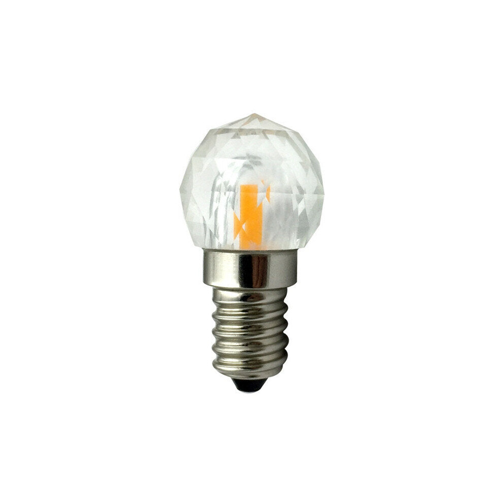 (Cool White, 220V) Dimmable Pendant LED Glass Crystal Light Bulb 2 Color Replace Halogen Chandelier Pendant Light Lamps