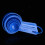 500ML Plastic Craft Tea Spoon Measuring Cup with Spoons Set for Lab 6