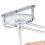 55CM Glass Hanger Hanging Holder Hanging Rack Kitchen Storage Rack 6