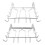 (1-3cm) Mug Holder Coffee Tea Cup Rack Storage Kitchen Under Shelf Cabinet Hanger 11
