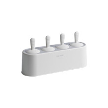 (Light Grey) Household DIYIce Cream Mold Popsicle Cooking Tools Reusable Frozen Baking Moulds for Kitchen Tool