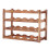 (Carbonization) European Solid Wood  Bottle Shelf Rack Holder Storage Racks Creative Design 8