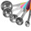 10Pcs Stainless Steel Measuring Cups & Spoons Tea Spoon Set Kitchen Tool 3