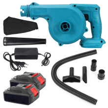 (B) 1600W 20000RPM 428VF 2 In 1 Rechargeable Air Blower Dust Collector Computer Dust Cordless Vacuum Cleaner
