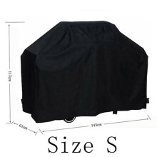 (145x61x117cm) BBQ Dust Cover Barbecue Covers Waterproof Garden Patio Grill Protector Bag