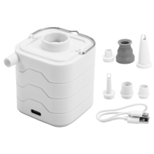 Draagbare mini-elektrische luchtpomp voor opblaasbare artikelen USB-opblaasapparaat