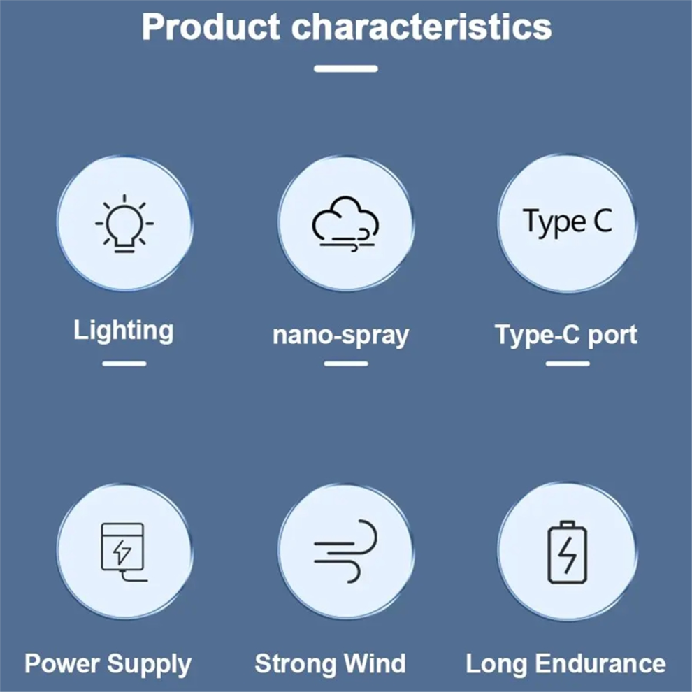 Veilleuse de camping rechargeable 1200 mAh, intensité variable sur 3 niveaux