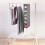 (Blue) Waterproof Oxford 6 Layers 2 Hooks Hanging Clothes Storage Bag 7