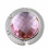 (Pink) Portable Handbag Hanger Foldable Light Weight Bag Holder Multifunction Hook 21