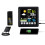 Full Touch Screen Wireless Weather Station Multi-function Color Screen Indoor and Outdoor Temperature Humidity Meter Clock 7