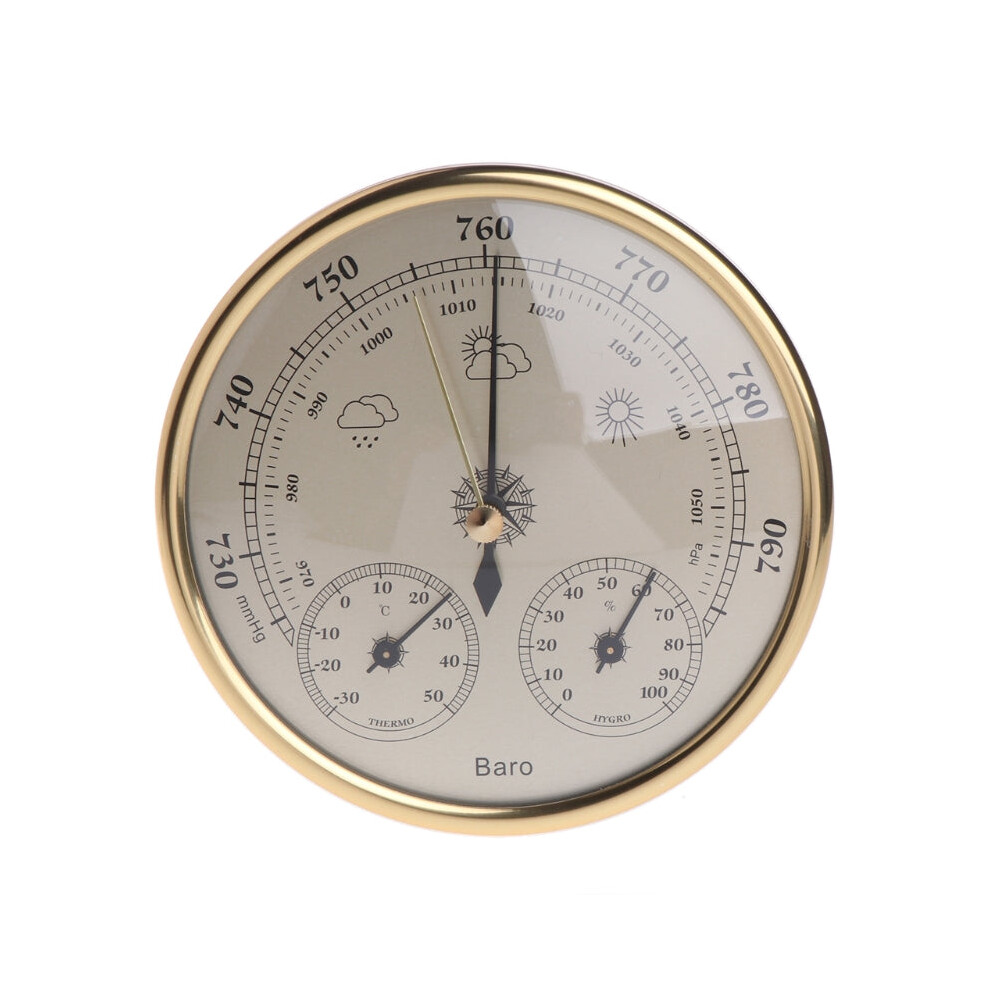 Wall Mounted Barometer For Weather Monitoring Research Sailing Gardening Indoor