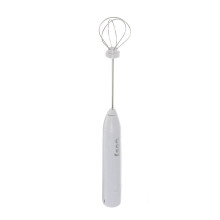 (White) Electric Wireless Whisk Household Small Hand-held USB Charging Electric Automatic Cream Whisk Machine Milk Frother