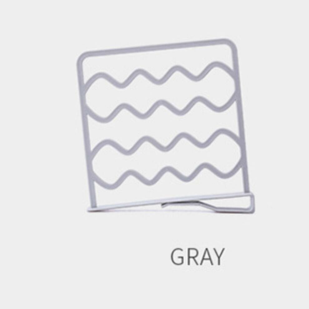 (Gray) Closet Shelf Divider Wardrobe Partition Organizer Clamp for Kitchen Cabinets