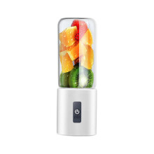 (White) 300ML 2000mAh Wireless Juicer Juicer Cup Household Automatic Small Mini Electric Portable Blender Juice Cup