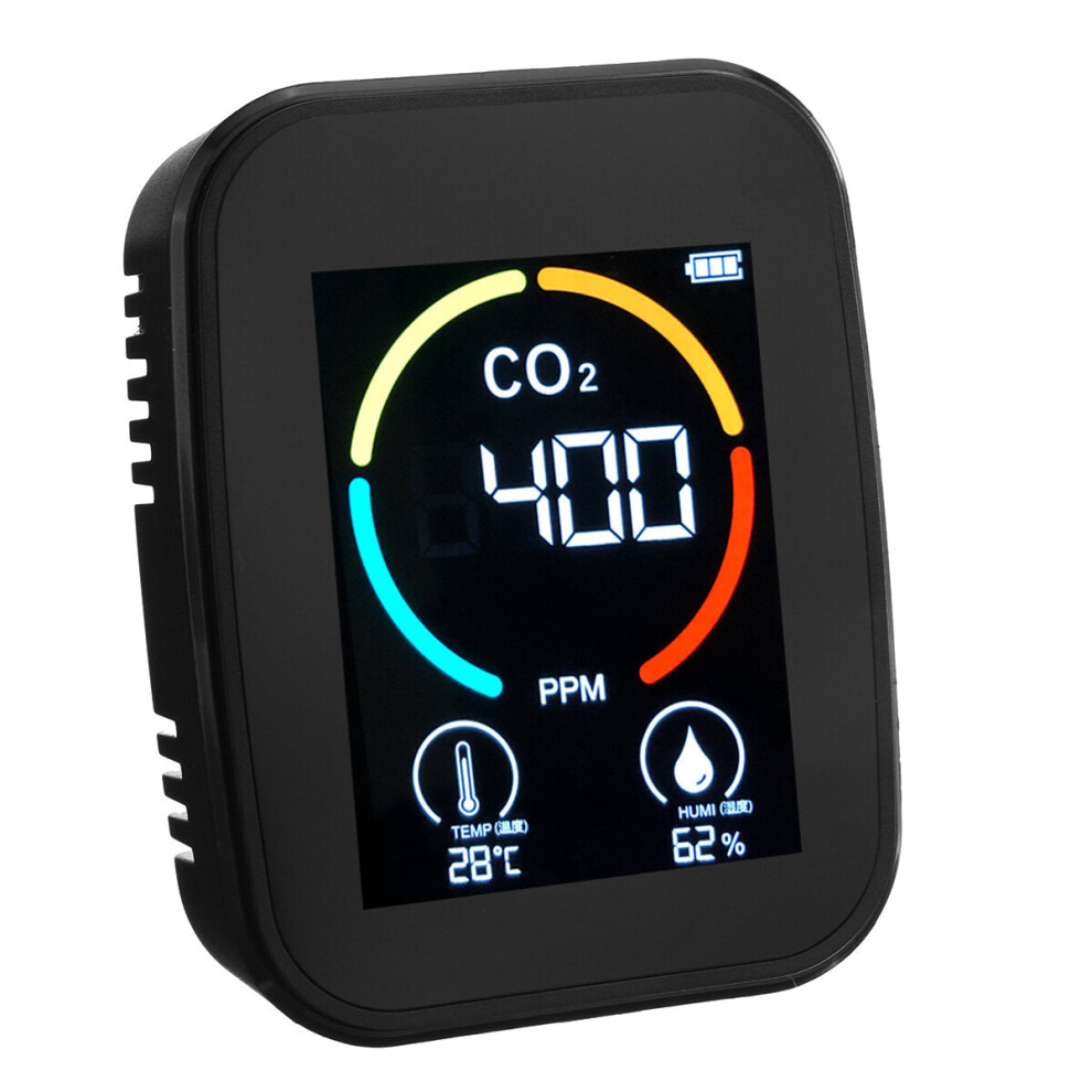 Carbon Dioxide Detector Portable Household Usb Infrared Air Humidity Temperature 6112212099629