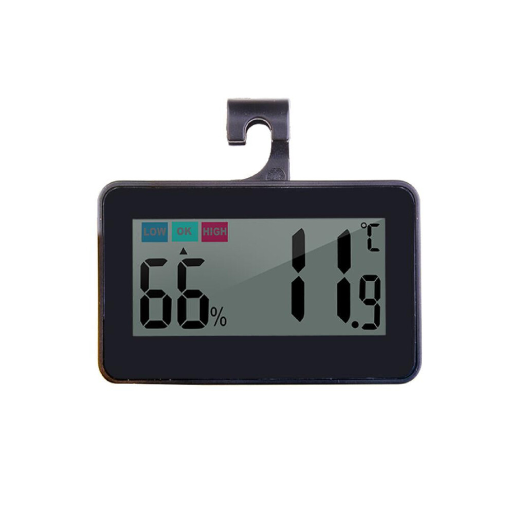 Greenzech Black (Black) Thermometer Digital Accurate Hygrometer Temperature Monitor