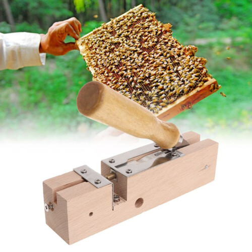 Beehive Hole Puncher Holz Öse Maker Bee Frame Imker Ausrüstung 2