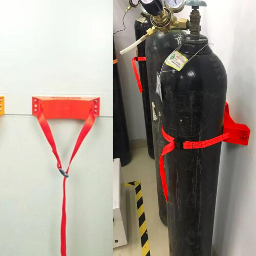 2Pcs Propane Tank Holder, Cylinder Wall Mounted Bracket,A 1