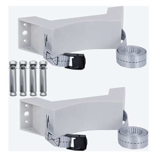 2Pcs Propane Tank Holder, Cylinder Wall Mounted Bracket,B 2