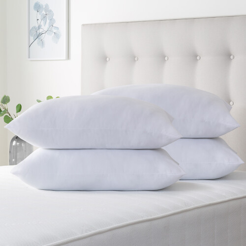 Slumberdown (Firm, 4 Pack) Slumberdown Cool Summer Nights Pillow UK Made