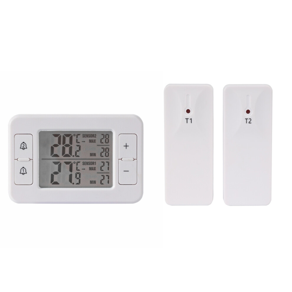 Merkloos Indoor Outdoor Freezer Thermometer Sensor Temperature Monitor