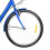 24inch 7-speed Blue Foldable Three-wheeled Bike 7